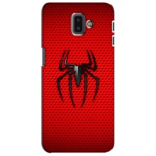 Чехол с человеком пауком для Samsung Galaxy J6 Plus, J6 Plus, J610 - (AlphaPrint) (Паук Марвел)