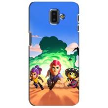 Чехол для Samsung Galaxy J6 Plus, J6 Plus, J610 Бравл Старс (VPrint)