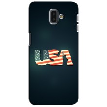 Чехол Флаг USA для Samsung Galaxy J6 Plus, J6 Plus, J610 – USA