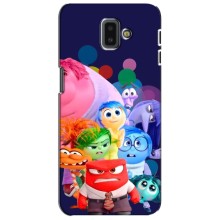 Чехол Головоломка для Samsung Galaxy J6 Plus, J6 Plus, J610 - (AlphaPrint) (Герои головоломки)