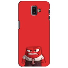 Чехол Головоломка для Samsung Galaxy J6 Plus, J6 Plus, J610 - (AlphaPrint) (Гнев)