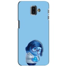 Чехол Головоломка для Samsung Galaxy J6 Plus, J6 Plus, J610 - (AlphaPrint) (Печаль)