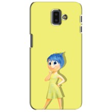 Чехол Головоломка для Samsung Galaxy J6 Plus, J6 Plus, J610 - (AlphaPrint) (Радость)