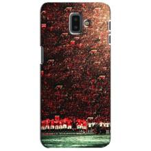 Чехол Манчестер Юнайтед для Самсунг J6 Плюс, J6+ 2018 (J610) (AlphaPrint) (фанаты Манчестер Юнайтед)