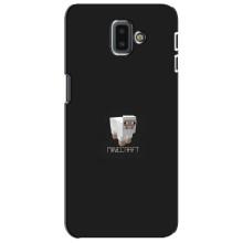 Чехол Майнкрафт на Samsung Galaxy J6 Plus, J6 Plus, J610 (AlphaPrint) Minecraft (Овечка Майнкрафт)