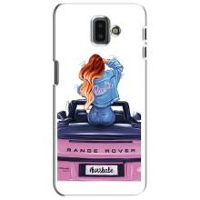 Чехол с печатью для Samsung Galaxy J6 Plus, J6 Plus, J610 - (Мода) (AlphaPrint) (На машине)