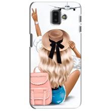 Чехол с печатью для Samsung Galaxy J6 Plus, J6 Plus, J610 - (Мода) (AlphaPrint) (Путешествие)