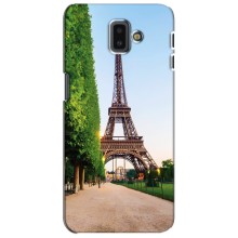 Чехол Эйфелева Башня для Samsung Galaxy J6 Plus, J6 Plus, J610 - (AlphaPrint) (Дорога в Париж)