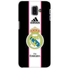 Чехол для Samsung Galaxy J6 Plus, J6 Plus, J610 с принтом (Лого Real Madrid)