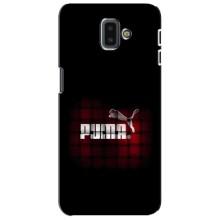 Чехол с Брендами одежды на Самсунг J6 Плюс (2018) – PUMA стиль