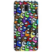 Чехол Амонг Ас для Samsung Galaxy J6 Plus, J6 Plus, J610 (AlphaPrint) (Убит)