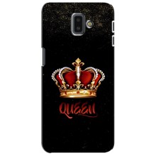 Чехол с Короной Самсунг J6 Плюс, J6+ 2018 (J610) - (AlphaPrint) (Корона короля)
