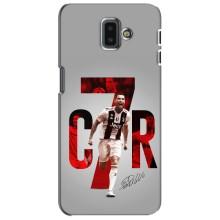 Чехол Криштиану Роналду для Samsung Galaxy J6 Plus, J6 Plus, J610 (AlphaPrint) (C7R)