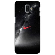 Чехол для Samsung Galaxy J6 Plus, J6 Plus, J610 - с принтом Найк (AlphaPrint) (Найк красный)