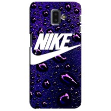 Чехол для Samsung Galaxy J6 Plus, J6 Plus, J610 - с принтом Найк (AlphaPrint) (Найк принт)