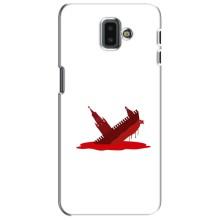 Чехол с принтом (Русский корабль...) для Самсунг J6 Плюс, J6+ 2018 (J610) (AlphaPrint)
