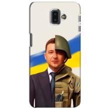 Чехол для Samsung Galaxy J6 Plus, J6 Plus, J610 (AlphaPrint - с принтом Зеленского)