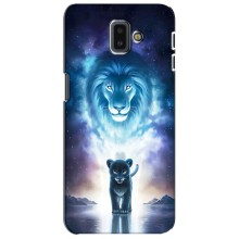 Чехол со Львом для Samsung Galaxy J6 Plus, J6 Plus, J610 (VPrint) (Маленький лев)