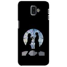 Чехлы Венсдей на Samsung Galaxy J6 Plus, J6 Plus, J610 Уэнсдей (AlphaPrint) (комната Уэнздей)