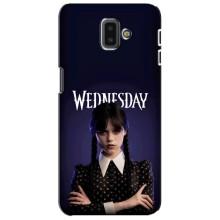Чехлы Венсдей на Samsung Galaxy J6 Plus, J6 Plus, J610 Уэнсдей (AlphaPrint) (Wednesday)