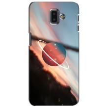 Космические Чехлы для Самсунг J6 Плюс, J6+ 2018 (J610) (VPrint) (Сатурн)