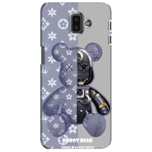 Круті Чохли Луі Віттон для Samsung Galaxy J6 Plus, J6 Plus, J610 (AlphaPrint) (Робот Медведик)