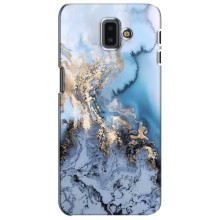 Мраморный чехол на Samsung Galaxy J6 Plus, J6 Plus, J610 (VPrint) (Нежный мрамор)
