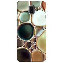 Мраморный чехол на Samsung Galaxy J6 Plus, J6 Plus, J610 (VPrint) (Радужный Мрамор)