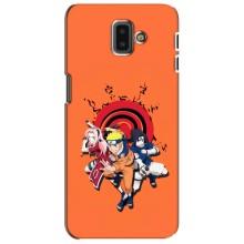 Naruto Anime Чехлы для Самсунг J6 Плюс, J6+ 2018 (J610) (AlphaPrint)