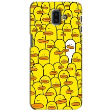Силіконовий бампер з картинкою звірів для Samsung Galaxy J6 Plus, J6 Plus, J610 – Особливий