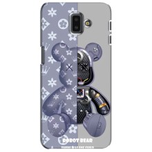 Силиконовый чехол для Samsung Galaxy J6 Plus, J6 Plus, J610 (Медведь Louis Vuitton)