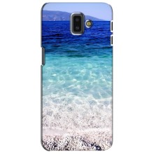 Силиконовый чехол с КАРТИНКАМИ лето для Samsung Galaxy J6 Plus, J6 Plus, J610 (AlphaPrint) (Море)