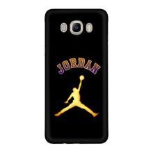 Чохли для Samsung Galaxy J7 2016 / J710 / J7108 - з картинкою JORDAN (AlphaPrint) (Jordan Gold)