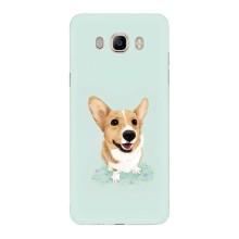 Чохли з собаками для Samsung Galaxy J7 2016 / J710 / J7108 (VPrint) (Коргі)