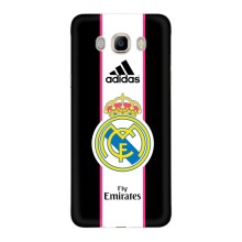 Чехол для Samsung Galaxy J7 2016 / J710 / J7108 с принтом (Лого Real Madrid)