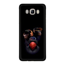 Чехол с Обезьянами Samsung Galaxy J7 2016 / J710 / J7108 - (AlphaPrint)