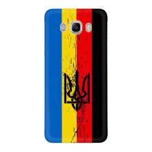 Украинские Чехлы для Samsung Galaxy J7 2016 / J710 / J7108 с картинкой УПА (AlphaPrint) (Флаг УПА)