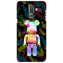 Чехлы для Samsung Galaxy J8-2018, J810 - Bearbrick Louis Vuitton (PREMIUMPrint) (Яркий Bearbrick)