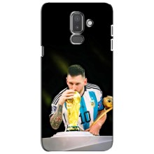 Чохли для Samsung Galaxy J8-2018, J810 (Leo чемпіон) (AlphaPrint) (Кубок Мессі)