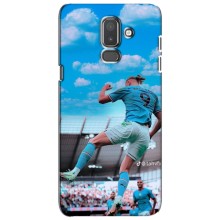Чехлы с принтом для Samsung Galaxy J8-2018, J810 Футболист – Эрлинг Холанд