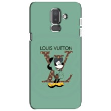 Чехлы Луи Витон для Samsung Galaxy J8-2018, J810 (AlphaPrint - LOUIS VUITTON) (Микки Маус LV)