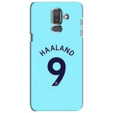 Чохли з футболістом Ерлінг Холанд для Samsung Galaxy J8-2018, J810 (AlphaPrint) (Ерлінг Холанд 9)