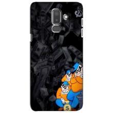 Чехлы с крутыми принтами для Samsung Galaxy J8-2018, J810 - (PREMIUMPrint) (Воры)