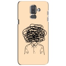 Чехлы со смыслом для Samsung Galaxy J8-2018, J810 – Мысли