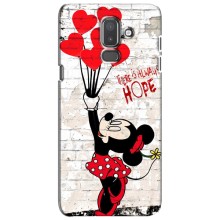 Чехол Disney Mouse Samsung Galaxy J8-2018, J810 (PREMIUMPrint) (Heart Minni)