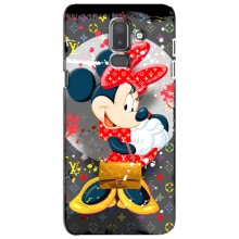 Чехол Disney Mouse Samsung Galaxy J8-2018, J810 (PREMIUMPrint) (Minni с бантиком)