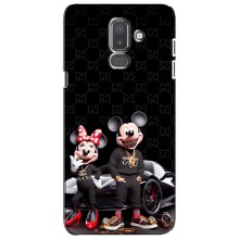 Чехол Disney Mouse Samsung Galaxy J8-2018, J810 (PREMIUMPrint) (Семья Маусов)