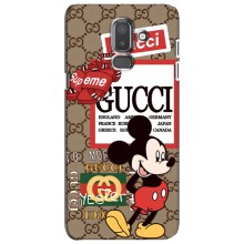 Чехол Disney Mouse Samsung Galaxy J8-2018, J810 (PREMIUMPrint) (Стильный Микки)