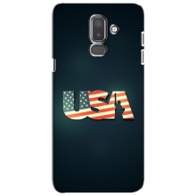 Чехол Флаг USA для Samsung Galaxy J8-2018, J810 – USA