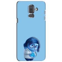 Чехол Головоломка для Samsung Galaxy J8-2018, J810 - (AlphaPrint) – Печаль